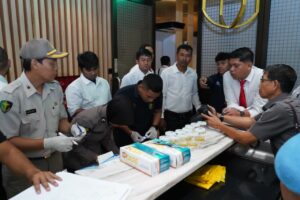 Polres Metro Jakarta Utara Tes Urine PJU dan Ratusan Perasonil