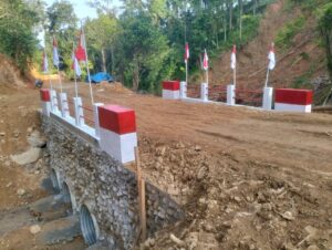 Satgas Kodam I/BB Selesaikan Pembangunan Jembatan Aramco