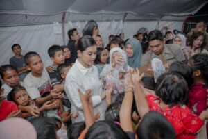 Kahiyang Ayu Apresiasi Kepedulian SERUNI KMP untuk Warga Tapteng