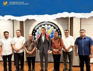 Bupati Karo Antonius Ginting Temui Kemenko Infrastruktur, Usulkan Sejumlah Proyek Strategis Atasi Kemacetan dan  Pariwisata
