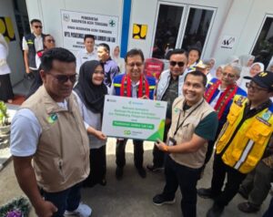 Berkat Bantuan Pegadaian, Layanan Puskesmas Jambur Lak Lak Aktif Kembali Pascabencana Banjir