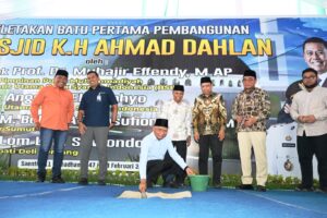 Wagubsu Surya Hadiri Peresmian Pembangunan UMSU