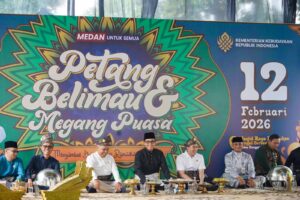 Hadiri Meugang Puasa di Masjid Raya Kedatukan Sunggal, Rico Waas: Bangsa Kuat adalah Bangsa yang Menjaga Budaya