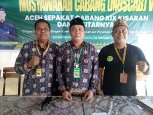 Kaharuddin Terpilih Secara Aklamasi Sebagai Ketua DPC Aceh Sepakat Cabang XIX Kisaran