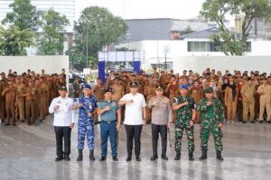 Rico Waas Pimpin Apel Gabungan, Pastikan Medan Aman dan Pelayanan Publik Tidak Boleh Kendur Selama Ramadan 1447 H