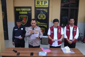Satreskrim Polres Sergai Ungkap Kasus Pembunuhan Di Silinda