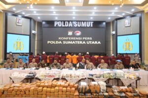Poldasu Ungkap 923 Kasus Narkoba Awal Tahun 2026