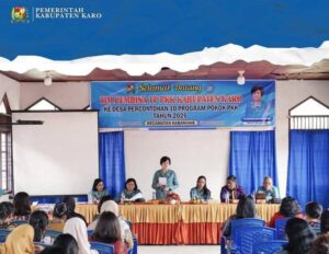 Ketua TP PKK Karo Pimpin Rapat Pembinaan IVA Test di Kabanjahe