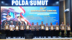 Kapolres Simalungun Hadir di Rapim Polda Sumut 2026