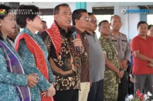 Bupati Karo Sambang Warga & Gerakan Indonesia ASRI