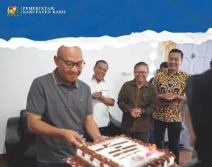 Forkopimda Kabupaten Karo Beri Kejutan Ulang Tahun ke-44 Kapolres Tanah Karo