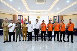 Gubsu Dukung Pendirian Balai Latihan Mitigasi Bencana dari Basarnas
