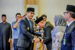 Rico Waas Lantik Empat Pejabat Tinggi Pratama, Rasyid Ridho Nasution Jadi Kepala DPMPTSP Kota Medan