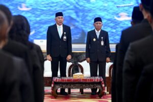 Wagubsu Surya Lantik 264 Pejabat Fungsional Pemprovsu
