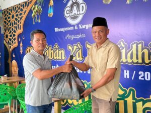 Forwaka Labuhanbatu Bagi-bagi Paket Lebaran untuk Wartawan