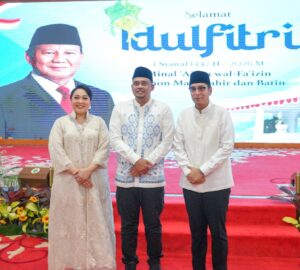 Pererat Silaturahmi Antarkepala Daerah, Rico Waas Hadiri Open House Idulfitri Gubsu