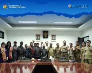Perkuat Nilai Budaya Bupati Antonius Ginting, Terima Audiensi Lembaga Adat Karo Indonesia