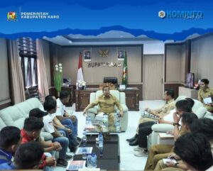 Terima Audiensi KONI, Bupati Karo Tegaskan Komitmen Peningkatan Prestasi Olahraga Daerah