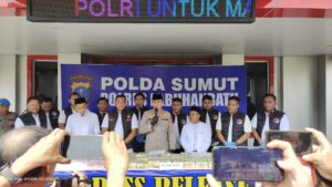 Polres Labuhanbatu Tangkap Dua Kurir Narkoba Jaringan Internasional, 30,5 Kg Sabu dan 30.000 Butir Ekstasi Disita