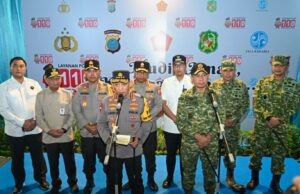 Wagubsu Surya Dampingi Kapolri Pantau Mudik Lebaran dari Medan