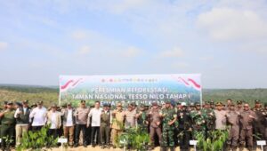 Kodam XIX/TT Dukung Peresmian Reforestasi Tahap I TNTN