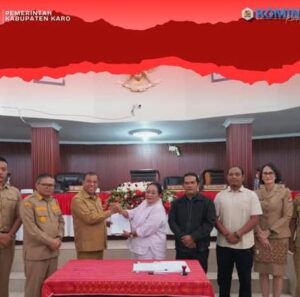 Bupati Karo Hadiri Rapat Paripurna DPRD Kabupaten Karo