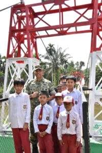 Brigjen TNI Agustatius Sitepu Launching 200 Titik Jembatan Garuda