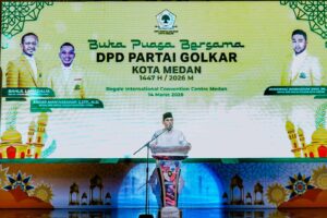 Rico Waas Ajak Golkar, PP, dan Komunitas Kickboxing Jaga Kondusivitas Medan