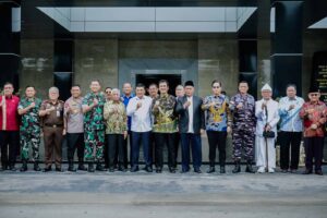Rico Waas Hadiri Silaturahmi Menko Polkam