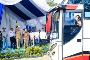Pemko Medan Berangkatkan 4000 Peserta Mudik