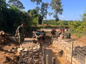 Brigjen TNI Agustatius Sitepu Tegaskan TNI Hadir Untuk Pembangunan Desa