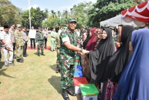 Brigjen TNI Agustatius Sitepu Hadiri Penutupan TMMD Ke-127