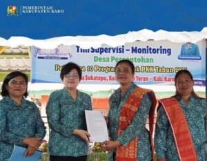 Ketua TP PKK Kab Karo Lakukan Kunjungan Lapangan