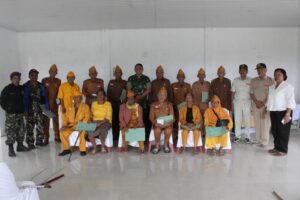 Dandim 0205/TK Sambut Hangat Kunjungan LVRI Kabupaten Karo