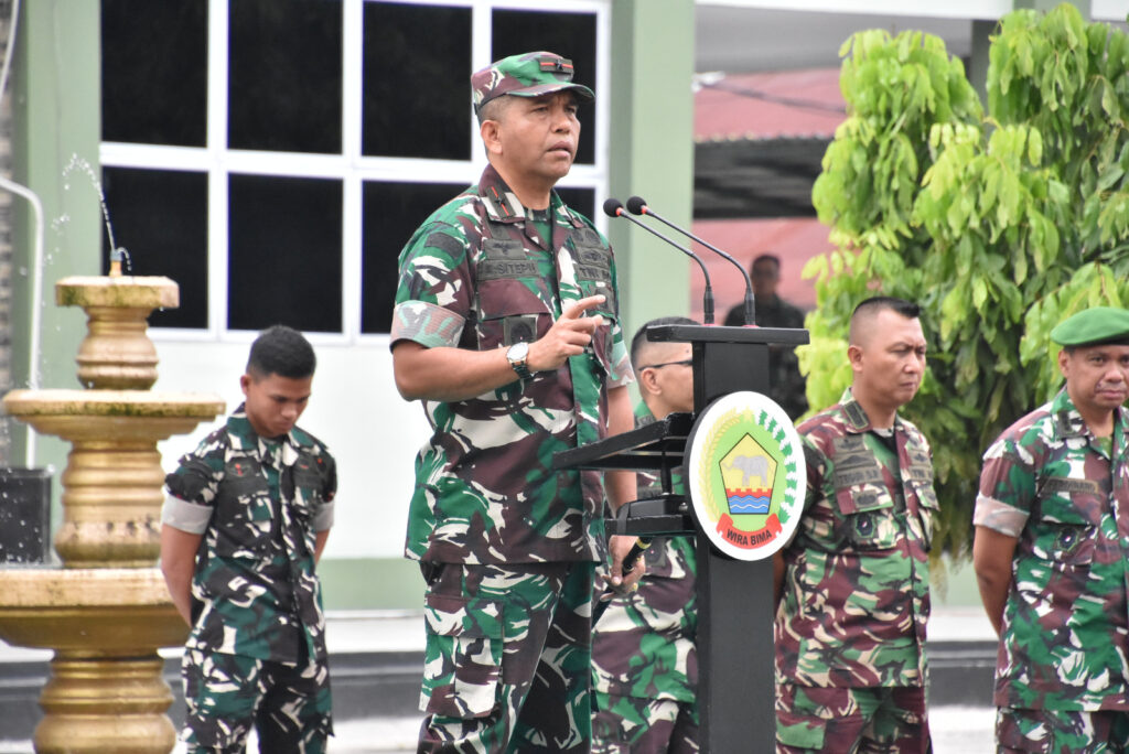 Brigjen TNI Agustatius Sitepu Minta Prajurit Pantau Perkembangan Wilayah