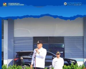 Bupati Karo Pimpin Apel Pasca Libur Lebaran, Tekankan Pentingnya Tanah Karo Asri