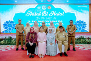 Pererat Silaturahmi Usai Ramadan, TP PKK Sumut Gelar HBH dan Siapkan Integrasi Kantor