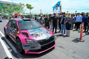 Bobby Nasution Saksikan Langsung Sprint Rally Sumut 2026