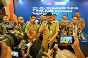 Gubsu Bobby Nasution Pacu Bank Sumut Naik Kelas Menengah