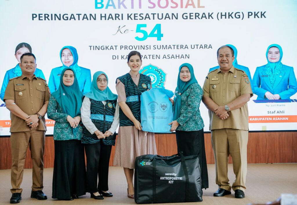 HKG PKK ke-54, TP PKK Sumut Hadirkan Layanan Kesehatan Gratis untuk Warga Asahan
