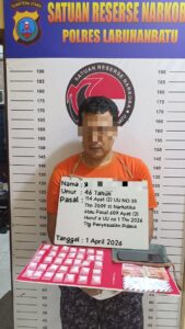 Tangkap Pengedar Narkoba di Bilah Hulu, Polres Labuhanbatu Amankan Puluhan Paket Sabu