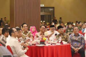 Walikota dan Wakil Walikota Medan Kompak Hadiri Halal bi Halal