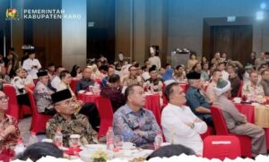 Bupati Karo Hadiri Halal Bihalal Yayasan Gerakan Sumut Bergiat dan IKA MSP FISIP USU