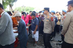 Kapolres Labuhanbatu Launching Warung Polri Presisi