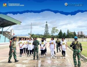 Semangat Putra-Putri Karo Ikuti Rangkaian Seleksi Paskibraka Kabupaten Karo Tahun 2026