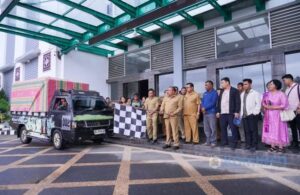 Bupati Karo Lepas Pengiriman Cabai Merah ke Kota Palangka Raya, Perkuat Kerjasama Antar Daerah