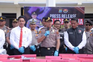 Polres Karo Tuntaskan Puluhan Kasus dalam 100 Hari, Kapolres: Kami Tidak Bisa Bekerja Sendiri