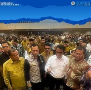 Bupati Karo Antonius Ginting Hadiri Rakornas Mitigasi Kekeringan Pertanian