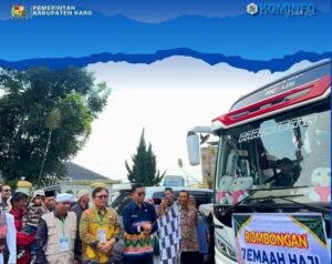 Pemkab Karo Lepas CJH Tahun 2026 di Masjid Agung Kabanjahe