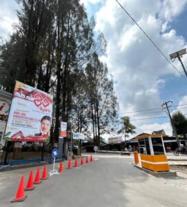 Pemkab Karo Optimalkan Gate Parkir Otomatis di Open Stage Berastagi